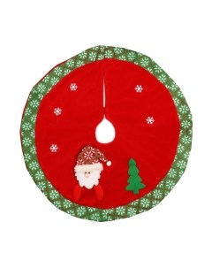 Юбка под елку Зимнее волшебство Дед Мороз у елки / 6938941