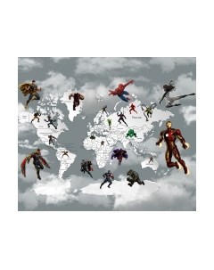 Фотообои листовые Citydecor Superhero 1