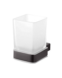 Стакан для зубной щетки и пасты Bemeta Nero 135011010