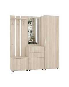 Секция в прихожую Интермебель Визит-1