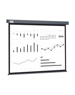 Проекционный экран Cactus Wallscreen CS-PSW-180X180-SG