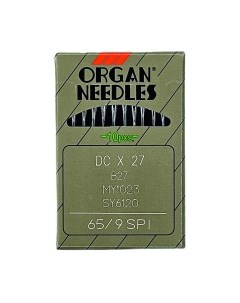 Набор игл для промышленной швейной машины Organ DCx27 65 SPI ORG-10