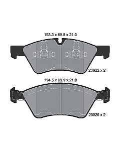 Тормозные колодки Textar 2392201
