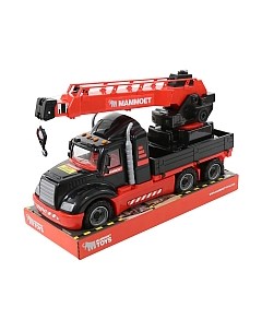 Кран игрушечный Полесье Mammoet с поворотной платформой / 57112