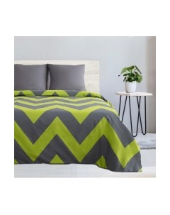Комплект постельного белья Этель Зеленый шеврон / 2565785