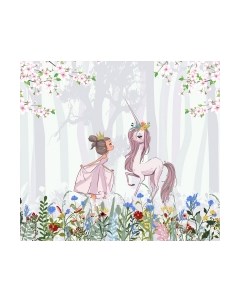 Фотообои листовые Vimala Встреча в лесу