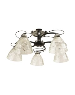 Потолочный светильник Mirastyle BL-7760/5 CR+BK