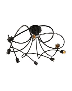 Потолочный светильник Mirastyle BL-0913/8B BK