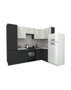 Кухонный гарнитур ВерсоМебель Эко-7 1.2x2.6 правая Версомебель