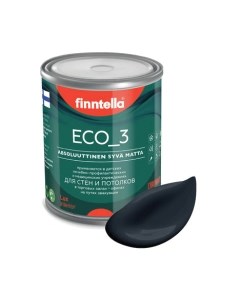 Краска Eco 3 Wash and Clean Nevy / F-08-1-1-LG252 Finntella
