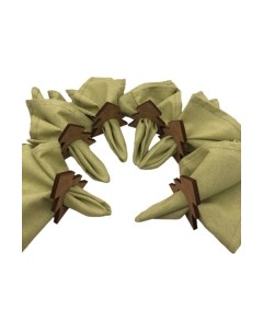 Набор сервировочных салфеток Елки с кольцами Омурмебель