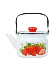 Чайник Лысьвенские эмали Сочная клубника С-27104 П2