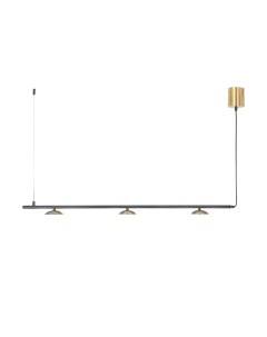 Потолочный светильник Mirastyle SX-20629/3 BK+YB