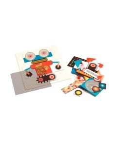 Развивающая игра Djeco Пазл-аниматор Робот / 05611