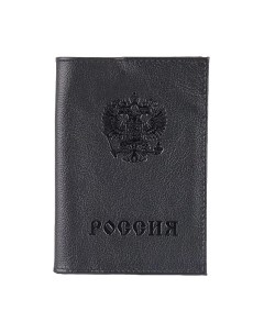 Обложка на паспорт Poshete 604-002-1LG-BLK