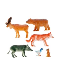 Набор фигурок игровых Играем вместе Лесные животные / S47-06