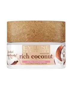 Крем для лица Eveline Cosmetics Rich Сoconut Мультипитательный для сухой и чувствит кожи Eveline cosmetics