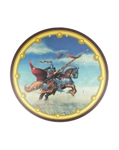 Щит игрушечный Древо Игр Круглый Всадник с копьем / DI-S08 Древо игр