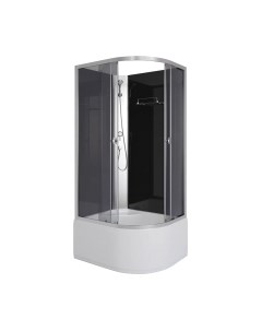 Душевая кабина Niagara Eco E100/80/40L/TN/BK 100x80x195