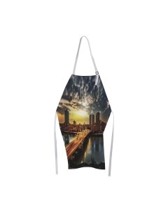 Кухонный фартук JoyArty Городской трафик на закате / ap-31607 Joyarty