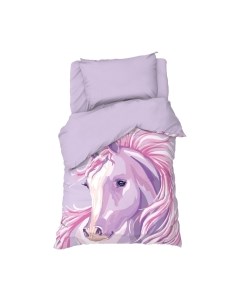 Комплект постельного белья Этель Pink horse / 7582932