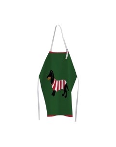 Кухонный фартук JoyArty Такса в полосатой футболке / ap-53896 Joyarty