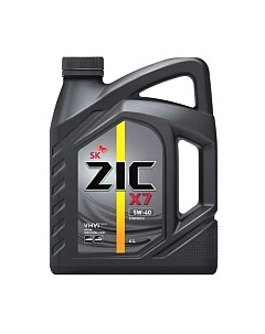 Моторное масло ZIC X7 5W40 / 162662 Zic
