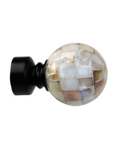 Набор наконечников для карниза Lm Decor YF072 Шар перламутр 25мм Lm decor