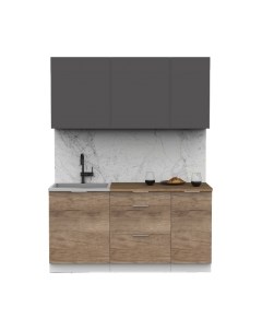 Кухонный гарнитур Интермебель Микс Топ-2 1.6м