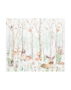 Фотообои листовые Vimala Лесные звери