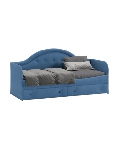 Кровать-тахта ТриЯ Адель тип 1 с мягкой спинкой 80x200 Трия