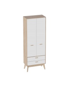 Шкаф Мебельград Калгари 2дв 2ящ 80.5x58x220