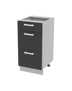 Шкаф-стол кухонный Интерлиния Компо НШ40рш3 1м+2б