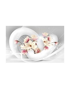 Фотообои листовые Citydecor Магнолия 3D