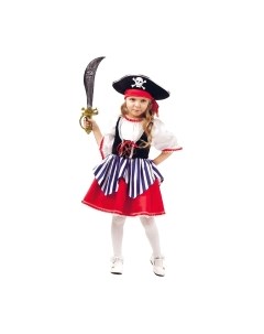 Костюм карнавальный Пиратка Сейди / 2005 к-18-36 Пуговка