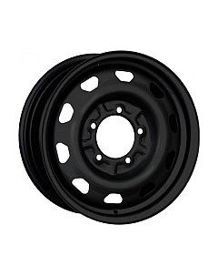 Штампованный диск Trebl LT2883D 16x6" 5x139.7мм DIA 108.6мм ET 22мм Black