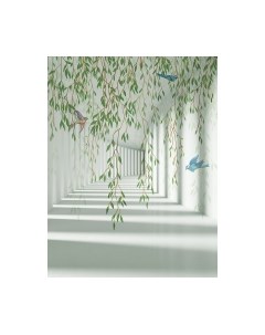 Фотообои листовые Citydecor Flower Tunnel 3D 3