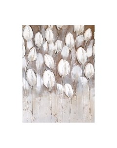 Фотообои листовые Vimala Тюльпаны на холсте