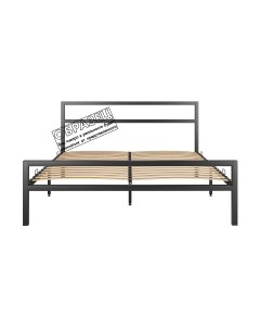 Полуторная кровать Князев Мебель Наргиз НЗ.140.190.Ч Князев мебель