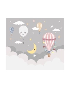 Фотообои листовые Vimala Шары в ночном небе