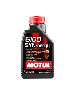 Моторное масло Motul 6100 Syn-nergy 5W40 / 107975