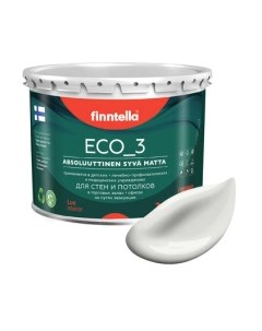 Краска Eco 3 Wash and Clean Pilvi / F-08-1-3-LG81 Finntella