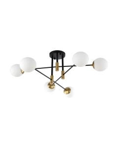 Потолочный светильник Mirastyle SL-41986/6 BK+YB