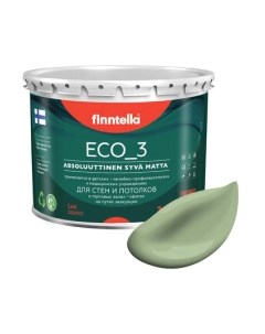Краска Eco 3 Wash and Clean Sypressi / F-08-1-3-LG91 Finntella