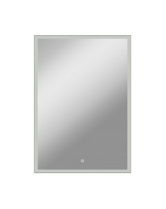 Зеркало Континент Frame Silver Led 70x100