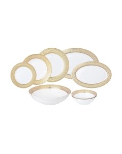 Набор столовой посуды Lefard Золотая сетка / 770-228