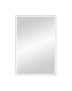 Зеркало Континент Frame Black Led 70x100