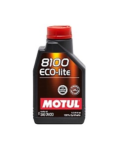 Моторное масло Motul 8100 Eco-lite 0W20 / 108534