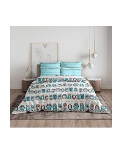 Комплект постельного белья ВАСИЛИСА Совушки Семейный / 208483 Василиса