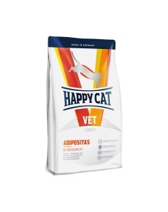 Сухой корм для кошек Happy Cat Vet Adipositas Adult / 70676 Happy cat